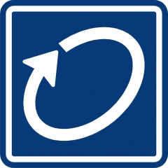 Dopravní značka IP1 Okruh 