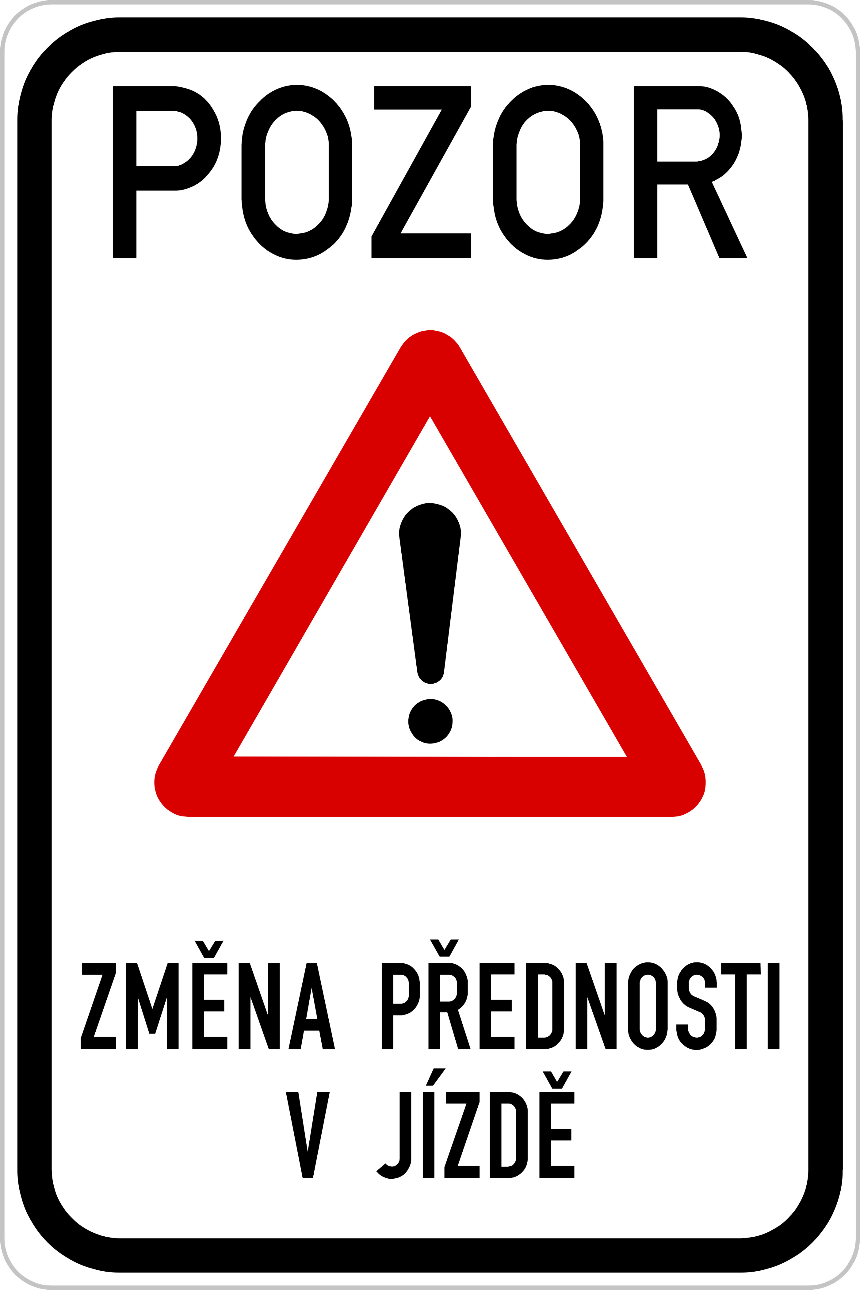 Dopravní značka IP22 Změna organizace dopravy 