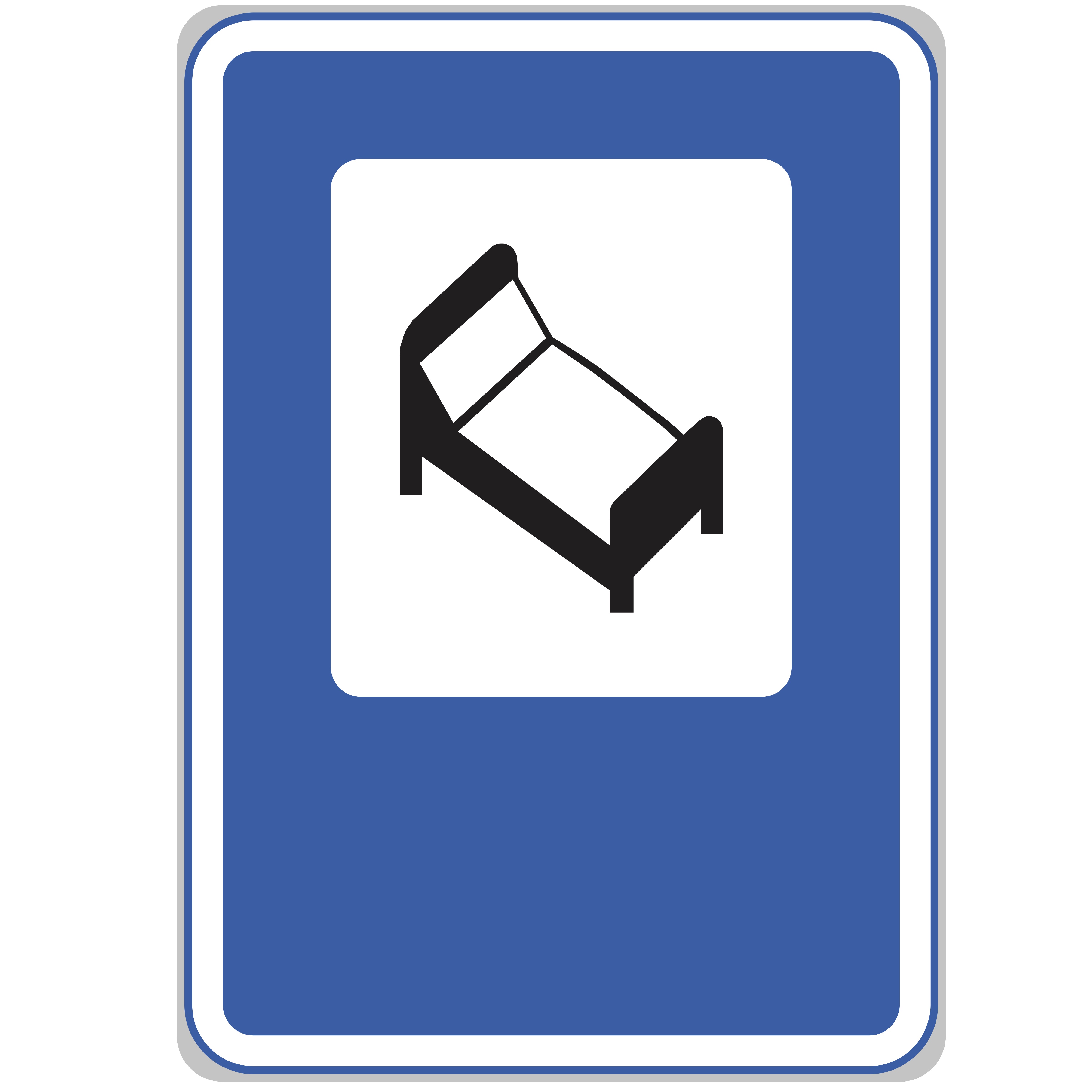 Dopravní značka IJ10 Hotel nebo Motel