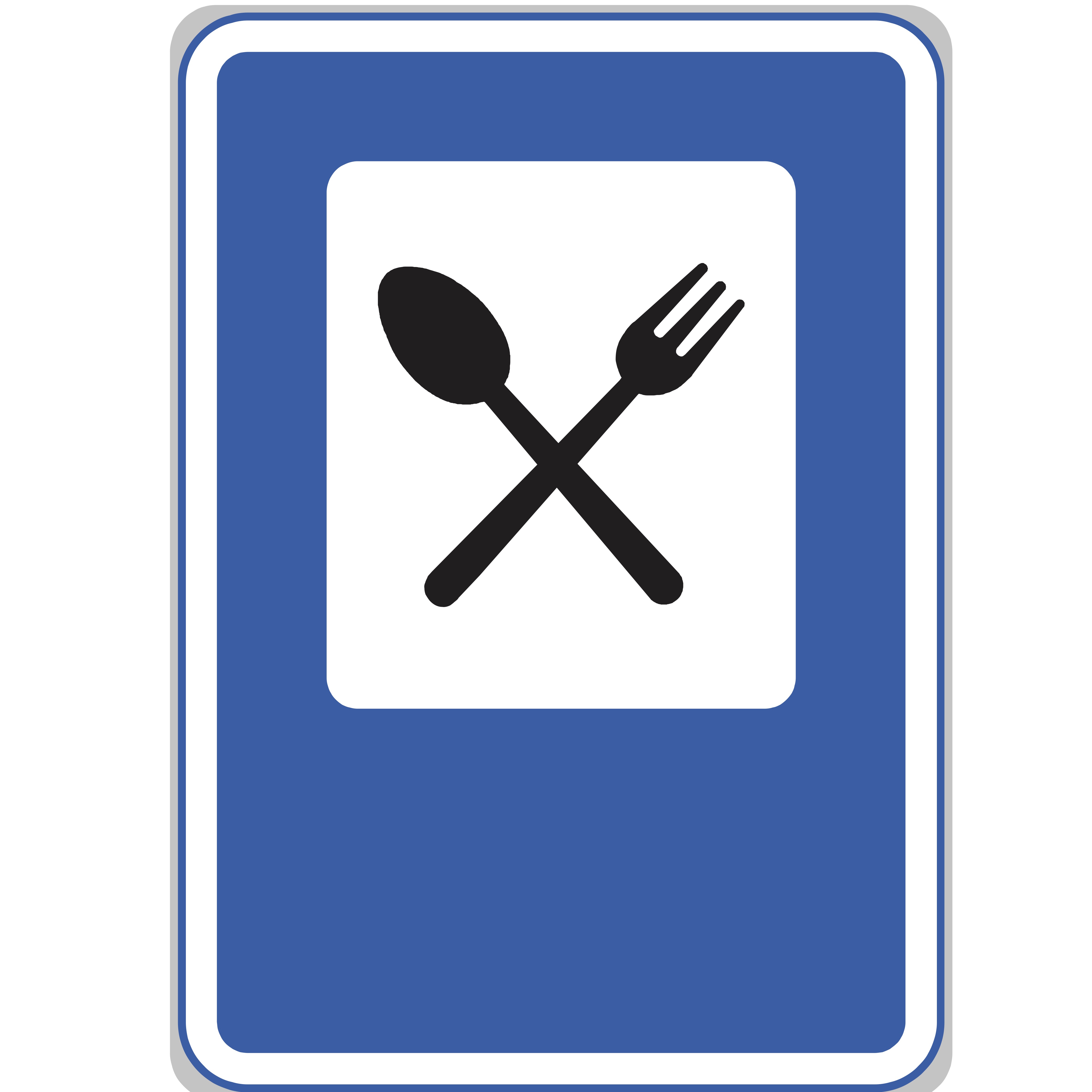 Dopravní značka IJ11a Restaurace