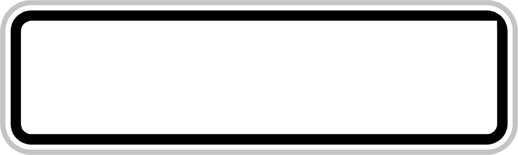 Dodatková tabulka s vlastním textem r. 500 x 150 mm