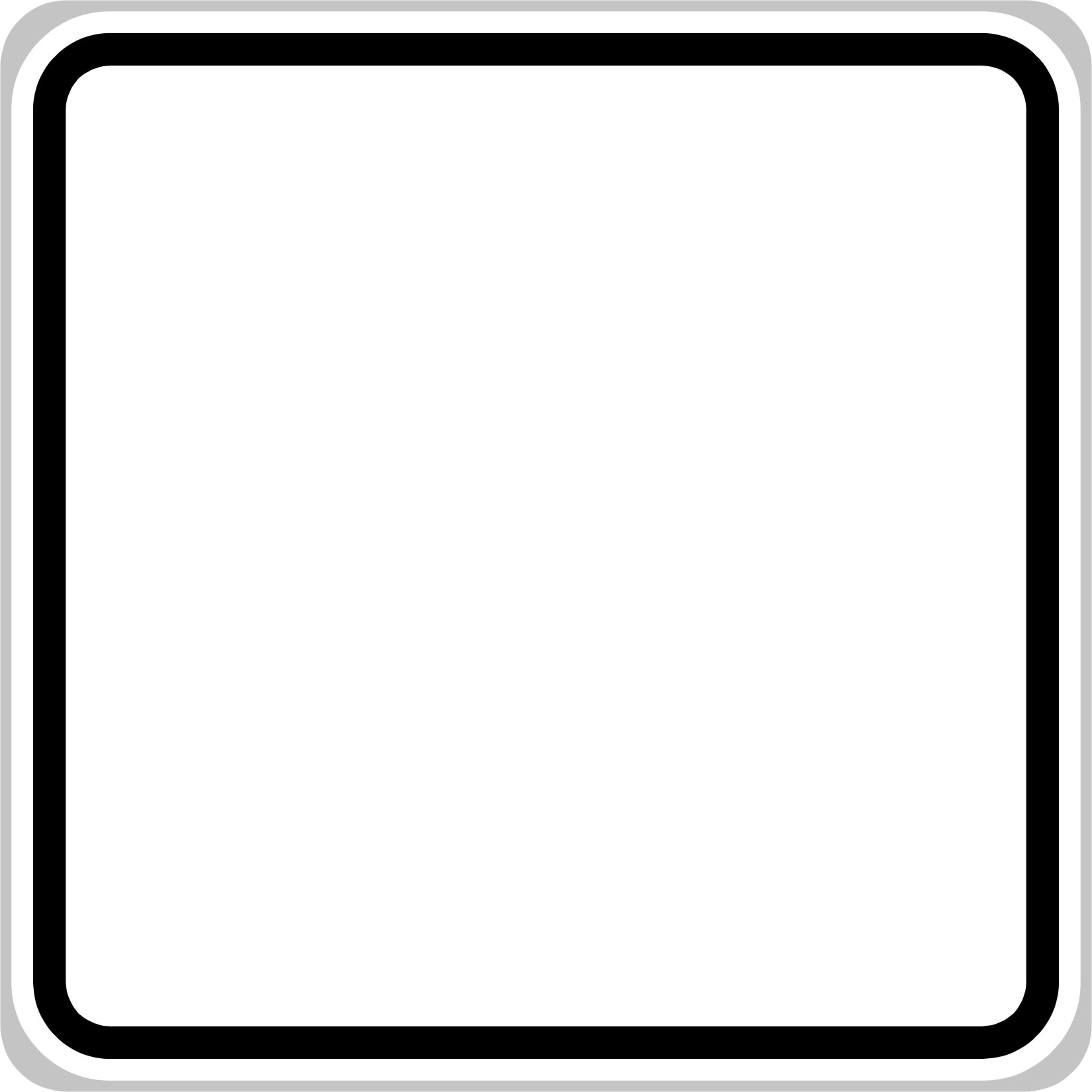 Dodatková tabulka s vlastním textem r. 500 x 500 mm