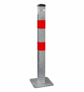 Parkovací sloupek s kotevní deskou, fixní