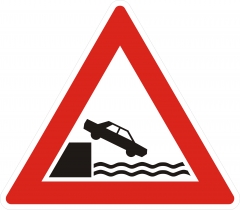 Dopravní značka A34 Nábřeží