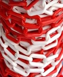 Plastový řetěz tl. 6 mm - 25 m