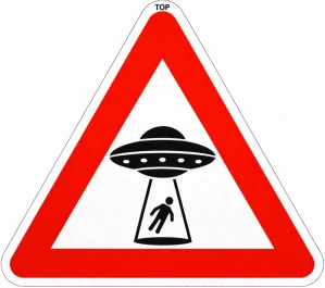 Pozor UFO r. 900 mm