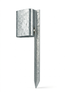 Kovová kotvící patka pro směrový sloupek 